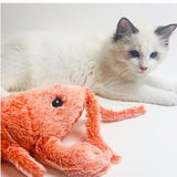 on Lobster Funny Cat Plush Pets Toymulati