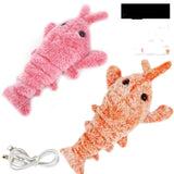 on Lobster Funny Cat Plush Pets Toymulati