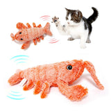 on Lobster Funny Cat Plush Pets Toymulati